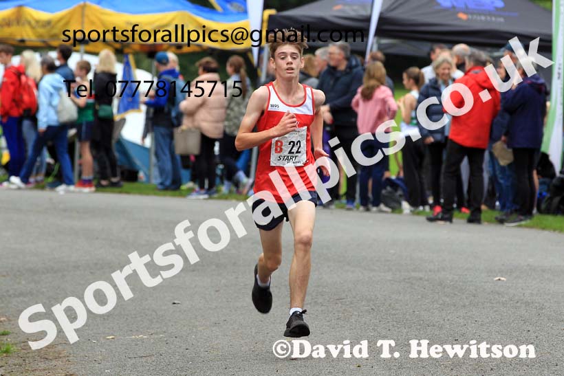 Boys under-13s 2023 Northern 6 and 4 Stage Relays and Youngsters, Birkenhead Park, Wirral.  Photo: David T. Hewitson/Sports for All Pics